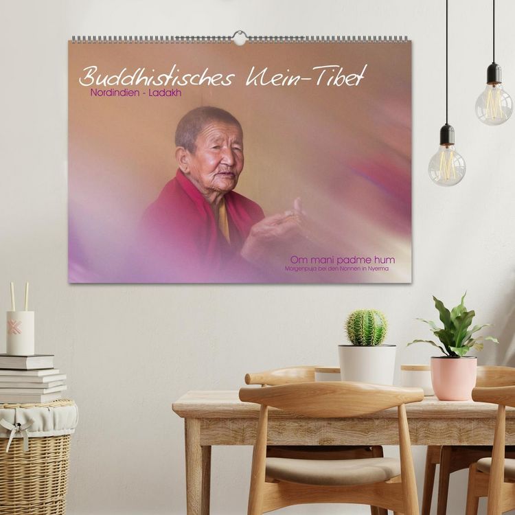 Produktbild: Buddhistisches Klein-Tibet (Wandkalender 2026 DIN A2 quer), CALVENDO Monatskalender