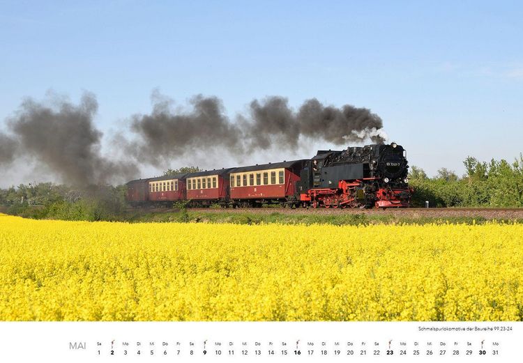 Produktbild: Dampfloks in Farbe Kalender 2027