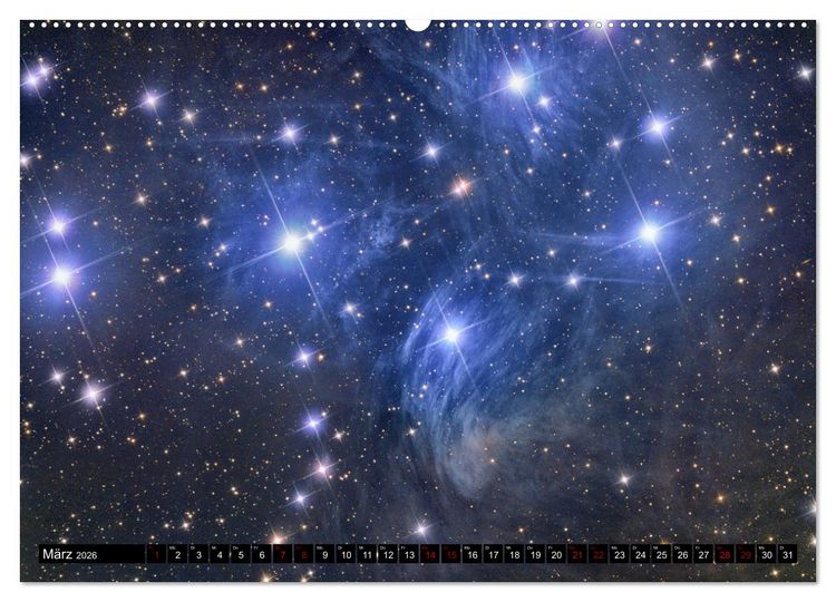 Produktbild: Nachthimmel (Wandkalender 2026 DIN A2 quer), CALVENDO Monatskalender