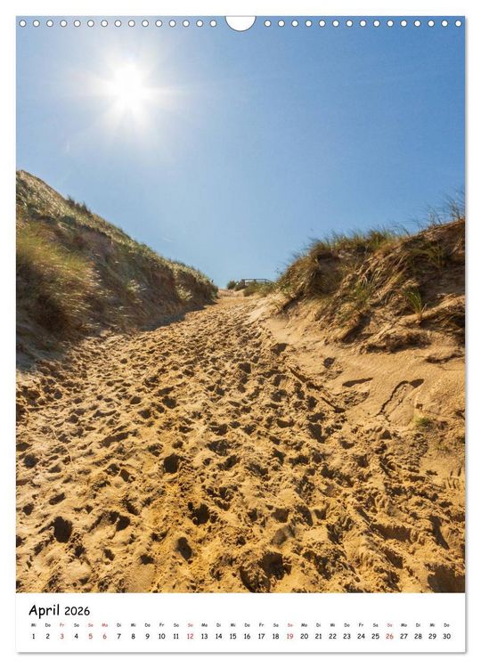 Produktbild: Sehnsucht nach Sylt (Wandkalender 2026 DIN A3 hoch), CALVENDO Monatskalender