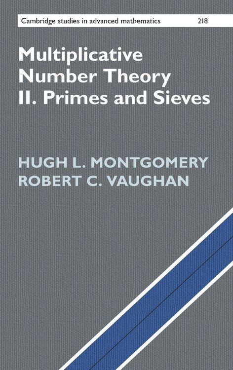 Produktbild: Multiplicative Number Theory II