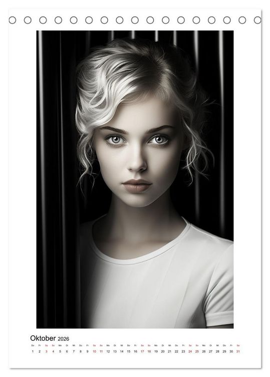 Produktbild: Woman of the World (Tischkalender 2026 DIN A5 hoch), CALVENDO Monatskalender