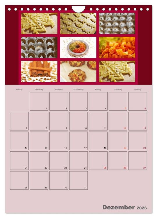 Produktbild: Food (Wandkalender 2026 DIN A4 hoch), CALVENDO Monatskalender