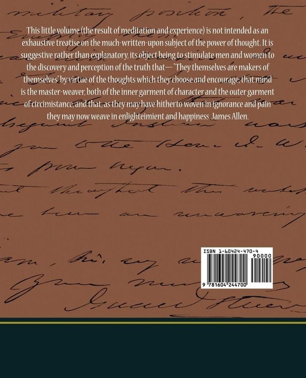 Produktbild: As a Men Thinketh - James Allen