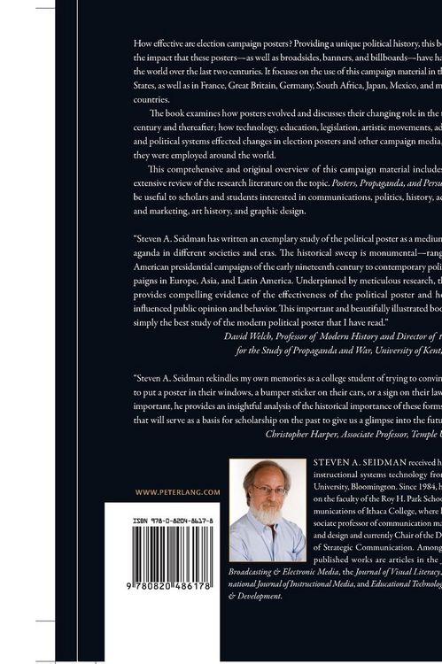 Produktbild: Posters, Propaganda, and Persuasion in Election Campaigns Around the World and Through History
