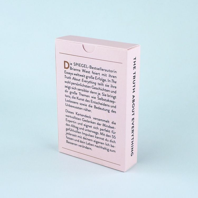 Produktbild: The Truth About Everything &ndash; 55 Impulse, die dir helfen, dein wahres Ich zu erkennen