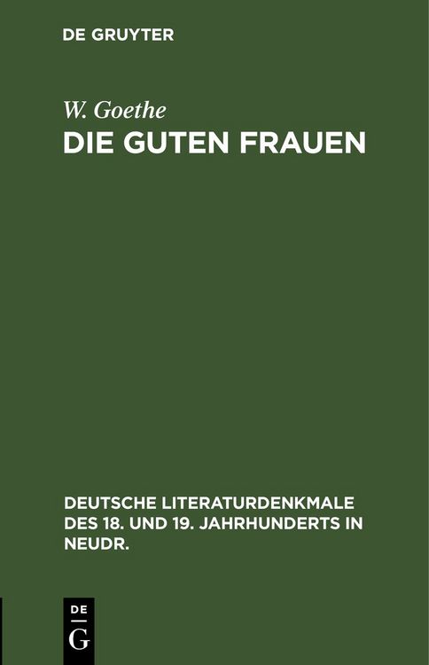 Produktbild: Die guten Frauen