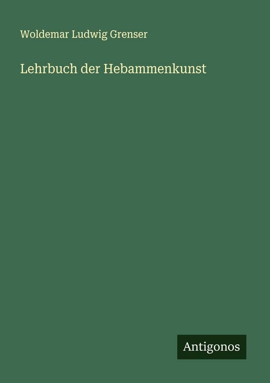 Produktbild: Lehrbuch der Hebammenkunst