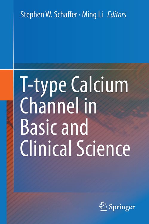 Produktbild: T-type Calcium Channels in Basic and Clinical Science