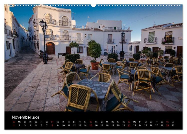 Produktbild: Andalusien (Wandkalender 2026 DIN A2 quer), CALVENDO Monatskalender