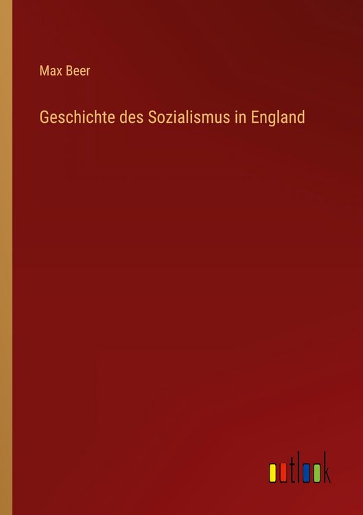 Produktbild: Geschichte des Sozialismus in England
