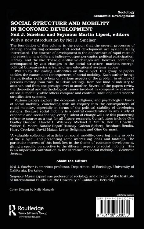 Produktbild: Social Structure and Mobility in Economic Development