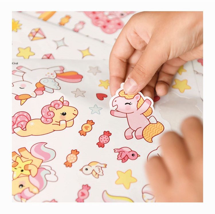 Produktbild: POPPIK - Kreativ Poster & Sticker Einh&ouml;rner