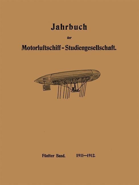 Produktbild: Jahrbuch der Motorluftschiff-Studiengesellschaft