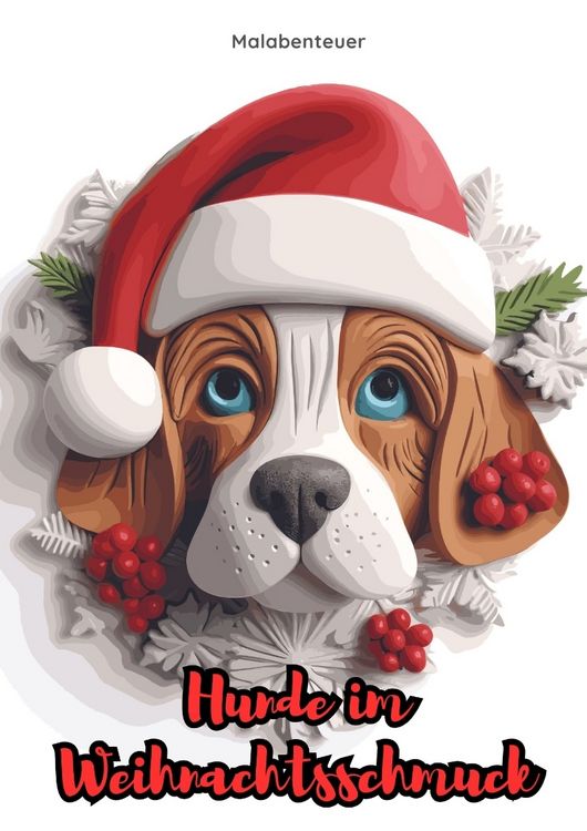 Produktbild: Hunde im Weihnachtsschmuck