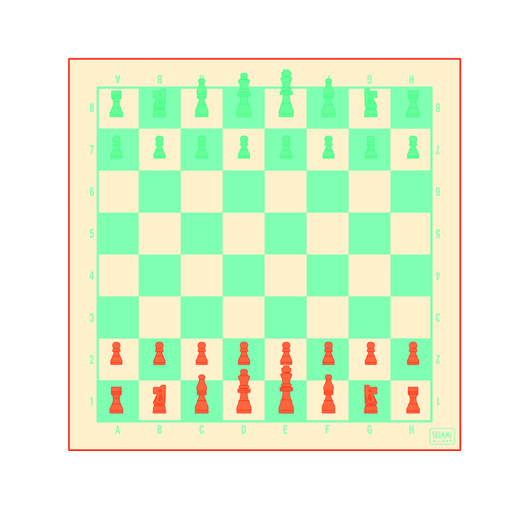 Produktbild: Legami Schach und Dame - Vintage