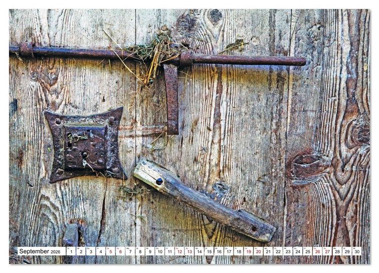 Produktbild: Sch&ouml;ne Patina Ein au&szlig;ergew&ouml;hnlicher Zustand (Wandkalender 2026 DIN A3 quer), CALVENDO Monatskalender