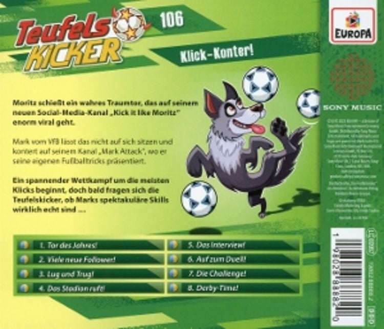 Produktbild: Teufelskicker 106: Klick-Konter!