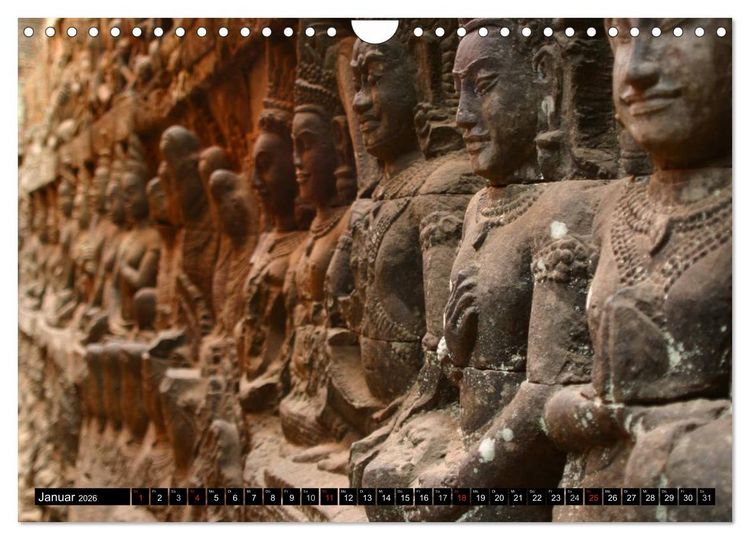 Produktbild: Kambodscha - Angkor Wat (Wandkalender 2026 DIN A4 quer), CALVENDO Monatskalender