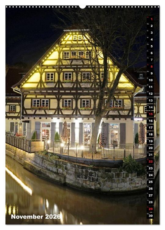 Produktbild: Esslingen in Hochform (hochwertiger Premium Wandkalender 2026 DIN A2 hoch), Kunstdruck in Hochglanz