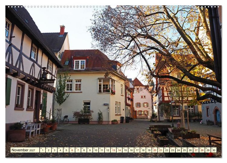 Produktbild: Weinheim im Herzen der Bergstra&szlig;e (hochwertiger Premium Wandkalender 2027 DIN A2 quer), Kunstdruck in Hochglanz