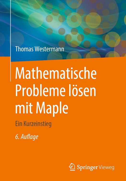 Produktbild: Mathematische Probleme lösen mit Maple