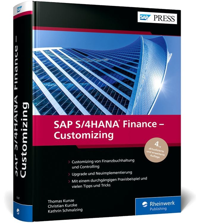 Produktbild: SAP S/4HANA Finance – Customizing
