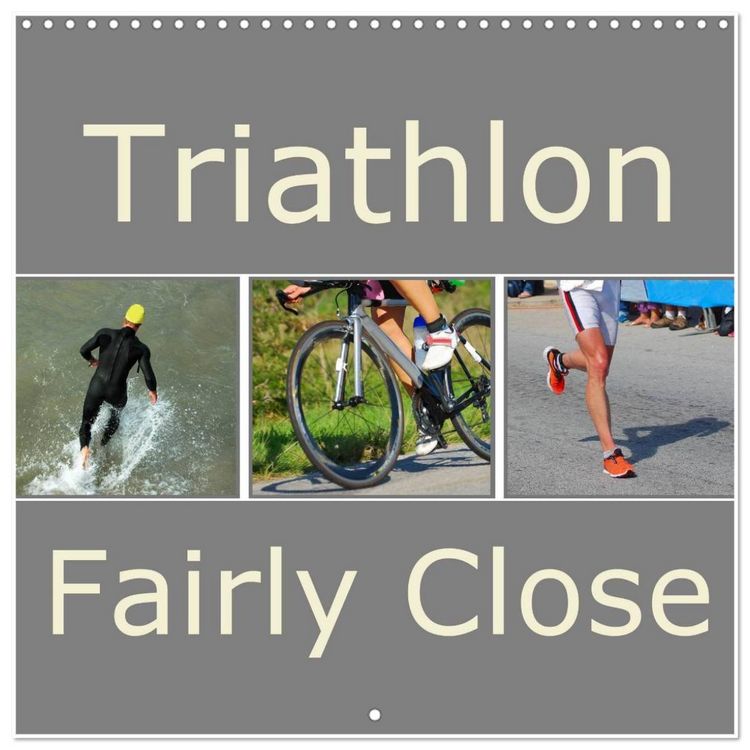 Produktbild: Triathlon Fairly Close (Wall Calendar 2026 12 &times; 12 Inch) CALVENDO 12 Month Wall Calendar