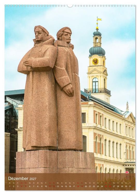 Produktbild: Baltikum Tausend Jahre Geschichte (hochwertiger Premium Wandkalender 2027 DIN A2 hoch), Kunstdruck in Hochglanz