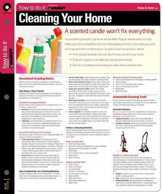 Produktbild: Cleaning Your Home
