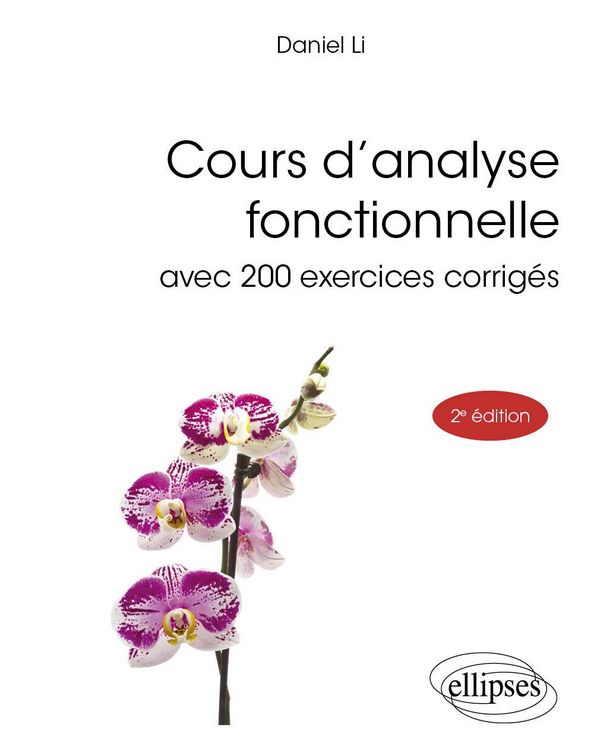 Produktbild: Cours d'analyse fonctionnelle
