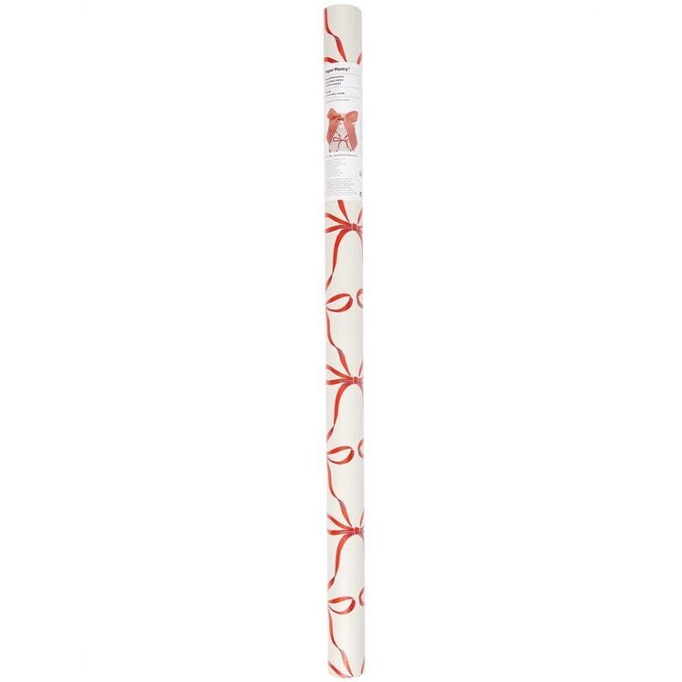 Produktbild: Geschenkpapier Schleifen, Classic Rot, MIX