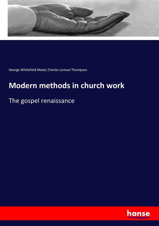 Produktbild: Modern methods in church work