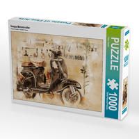 Produktbild: CALVENDO Puzzle Vespa Mototrroller 1000 Teile Lege-Gr&ouml;&szlig;e 64 x 48 cm Foto-Puzzle Bild von Peter Roder
