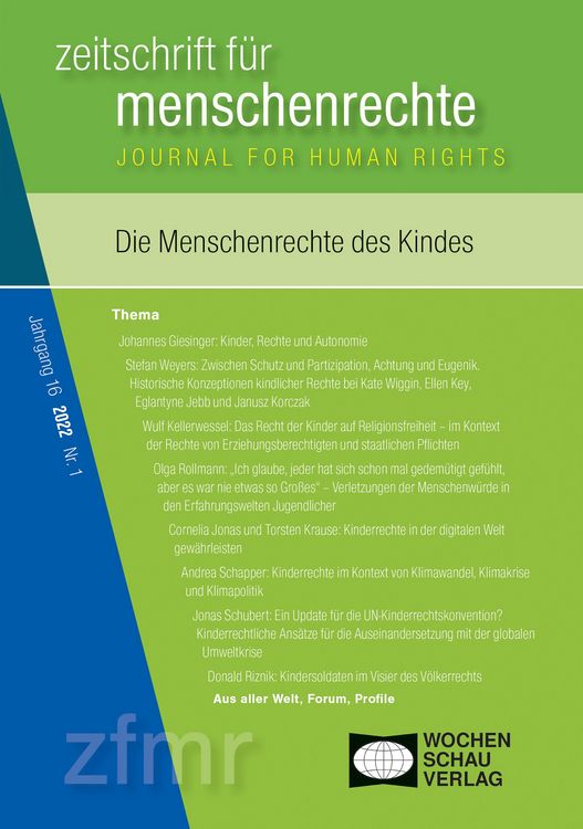 Produktbild: Die Menschenrechte des Kindes