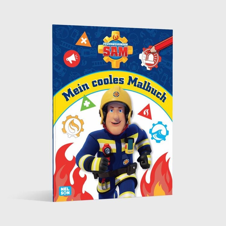 Produktbild: Feuerwehrmann Sam: Mein cooles Malbuch