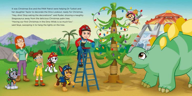 Produktbild: Paw Patrol Dinosaur Christmas Picture book