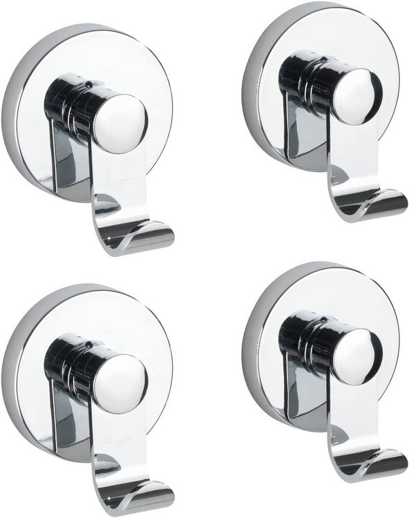 Produktbild: Vacuum-Loc&reg; Haken-Set Mod. Irun, 2 x 2 Haken, Zwei 2er Sets, Befestigen ohne bohren