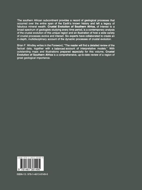 Produktbild: Crustal Evolution of Southern Africa