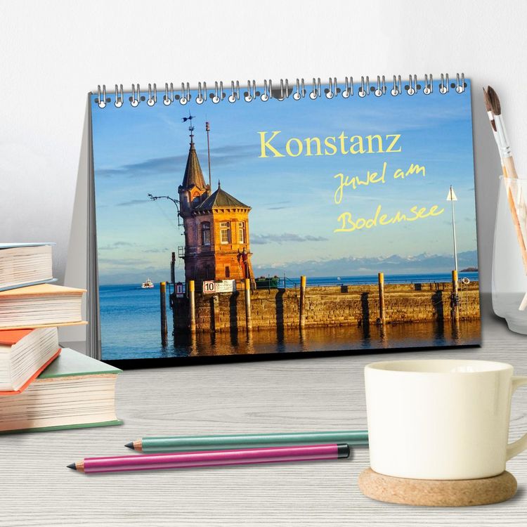 Produktbild: Konstanz - Juwel am Bodensee (Tischkalender 2026 DIN A5 quer), CALVENDO Monatskalender