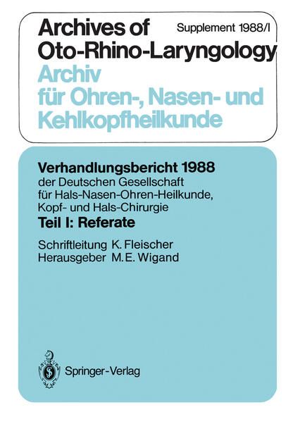 Produktbild: Teil I: Referate