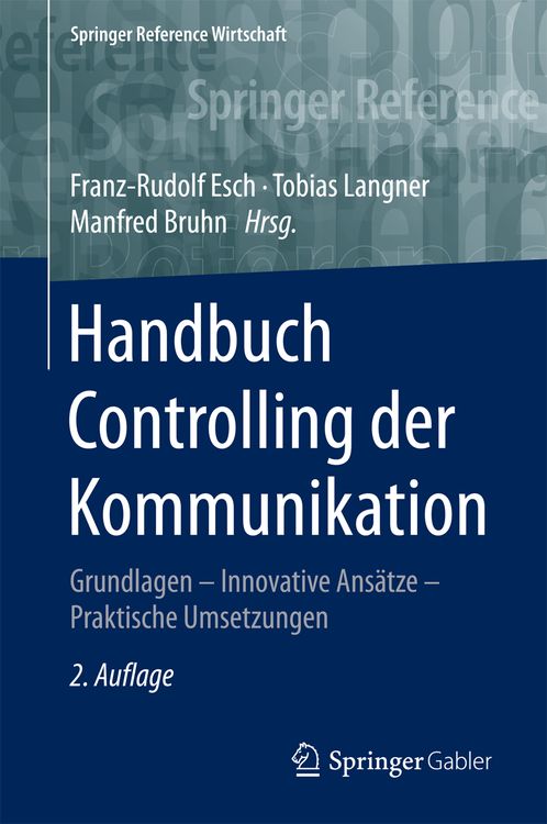 Produktbild: Handbuch Controlling der Kommunikation