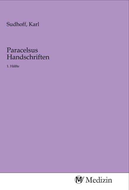 Produktbild: Paracelsus Handschriften