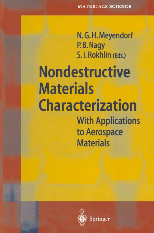 Produktbild: Nondestructive Materials Characterization