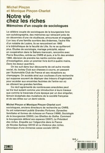 Produktbild: Notre vie chez les riches : m&eacute;moires d'un couple de sociologues