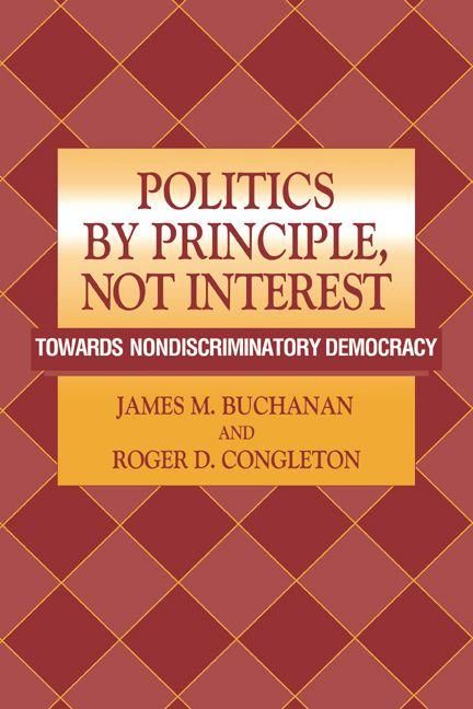 Produktbild: Politics by Principle, Not Interest