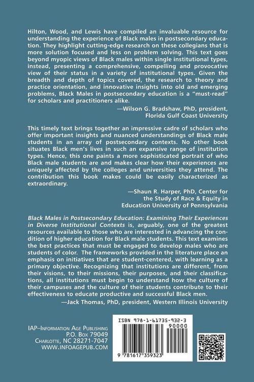 Produktbild: Black Males in Postsecondary Education