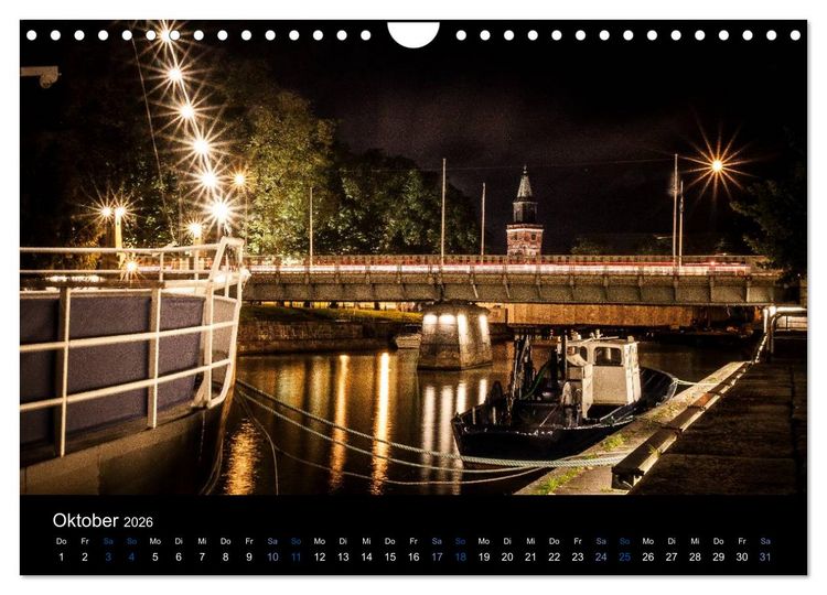 Produktbild: Turku / Finnland (Wandkalender 2026 DIN A4 quer), CALVENDO Monatskalender