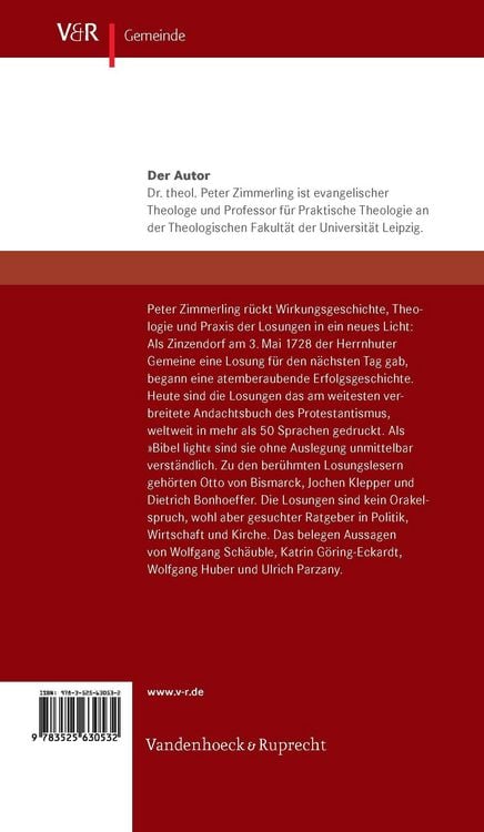 Produktbild: Die Losungen