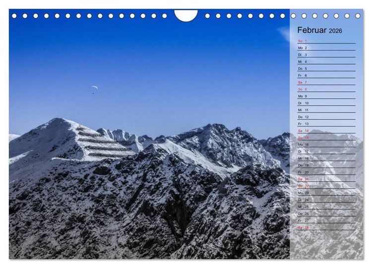 Produktbild: Das Oberstdorfer Allg&auml;u (Wandkalender 2026 DIN A4 quer), CALVENDO Monatskalender